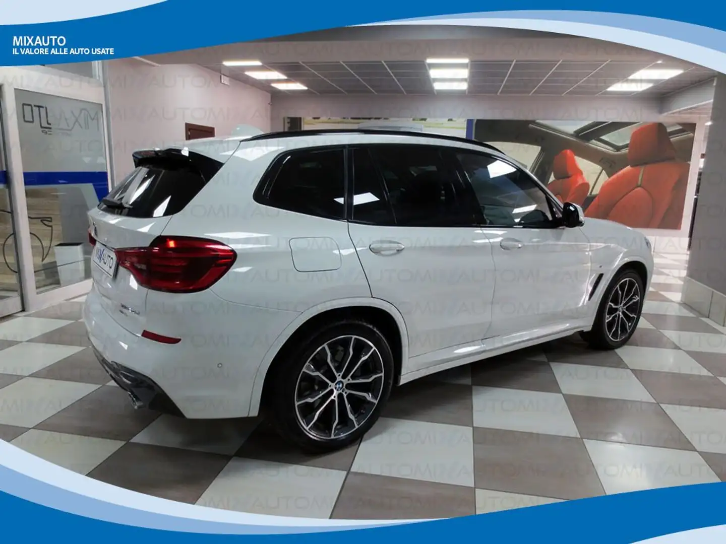 BMW X3 xDrive 20d MHEV 48V mSport AUT EU6 Bianco - 2