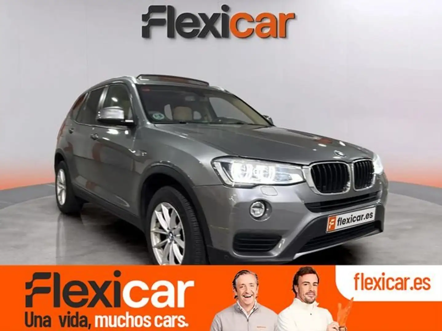 BMW X3 xDrive 20d Gris - 1