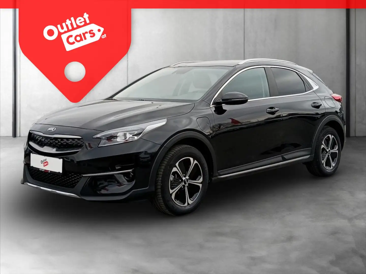 Kia XCeed 1.6 Aut. Silber CARPLAY+LED+LEDER+NAVI+RFK Schwarz - 1