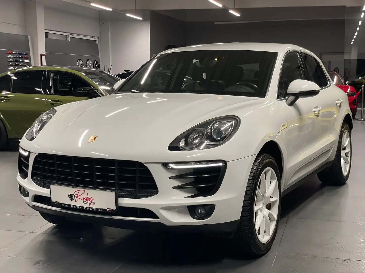 Porsche Macan 3.0 S Diesel Weiß - 1