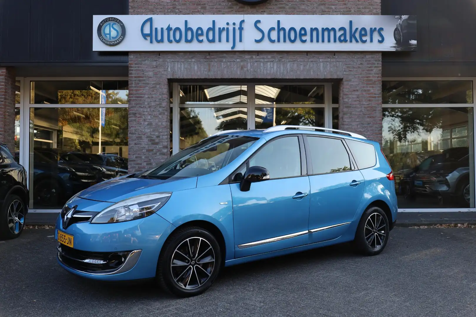 Renault Grand Scenic 1.2 TCe Bose CAMERA STOELVERWARMING 2xPDC HALFLEER Blauw - 1