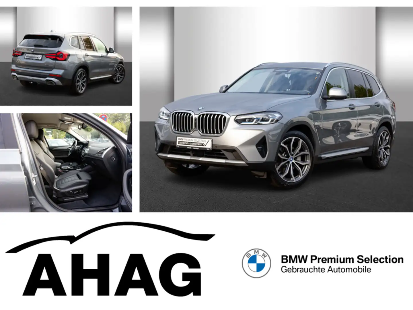 BMW X3 xDrive30e AT Innovationsp. Aut. Klimaaut. AHK Grau - 1