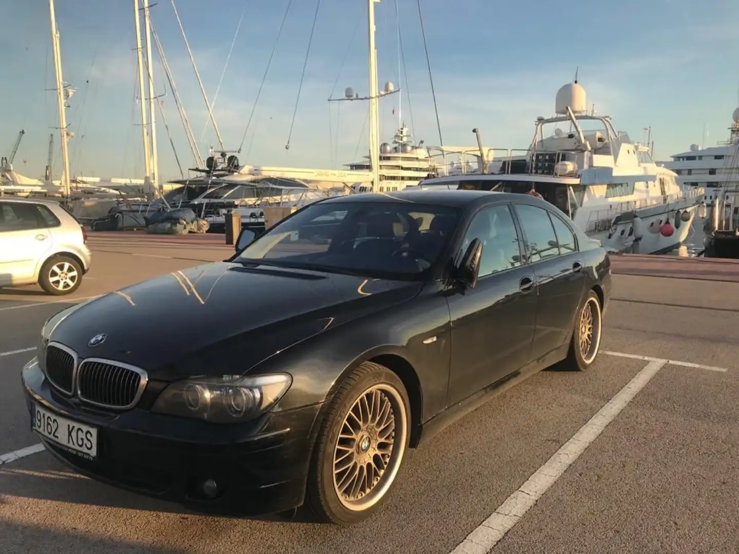 BMW 745 745dA Negro - 1