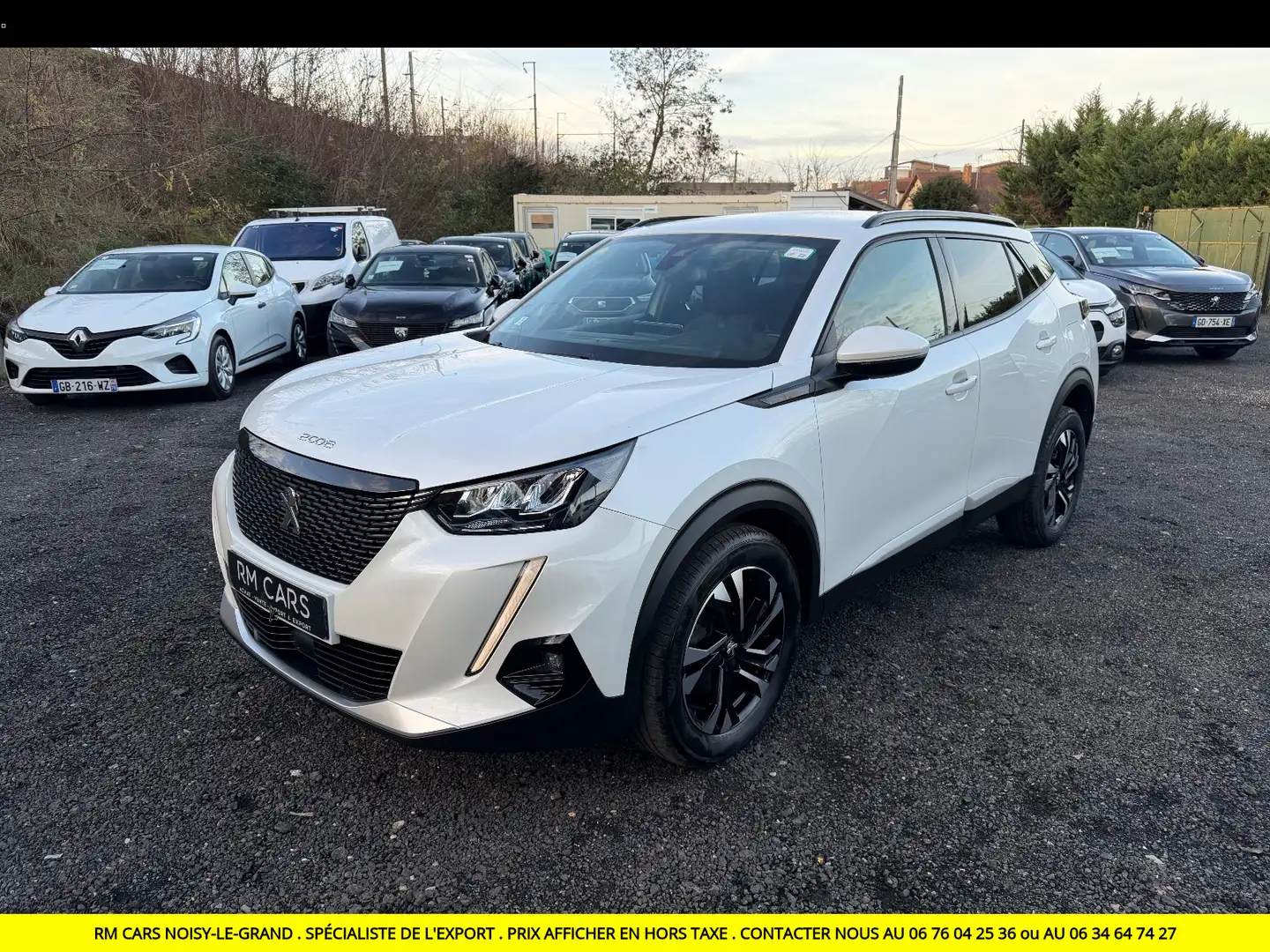 Peugeot 2008 2008 BlueHDi 110 S\u0026amp;S BVM6 Allure Business Blanc - 1