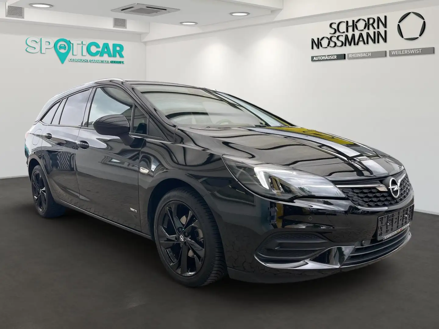 Opel Astra ASTRA SPORTS TOURER 1.2 TURBO WINTERPAKET+PDC+CARP Zwart - 2