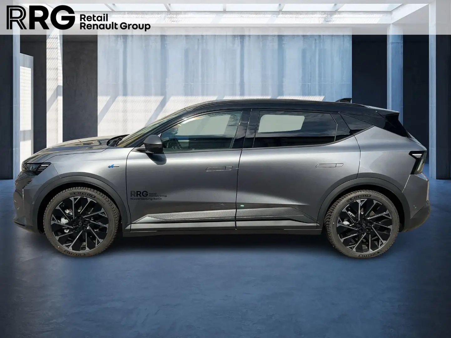 Renault Scenic 100% ele Esprit Alpine 220 Long Range Grau - 2