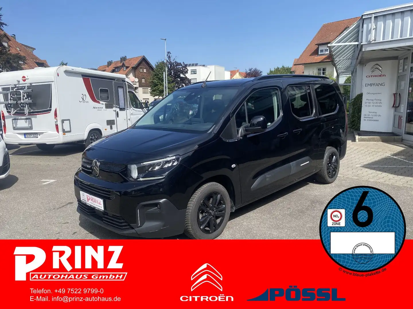 Citroen Berlingo Max XL 1.5 BlueHDi 130 Automatik*7-Sitz Schwarz - 1