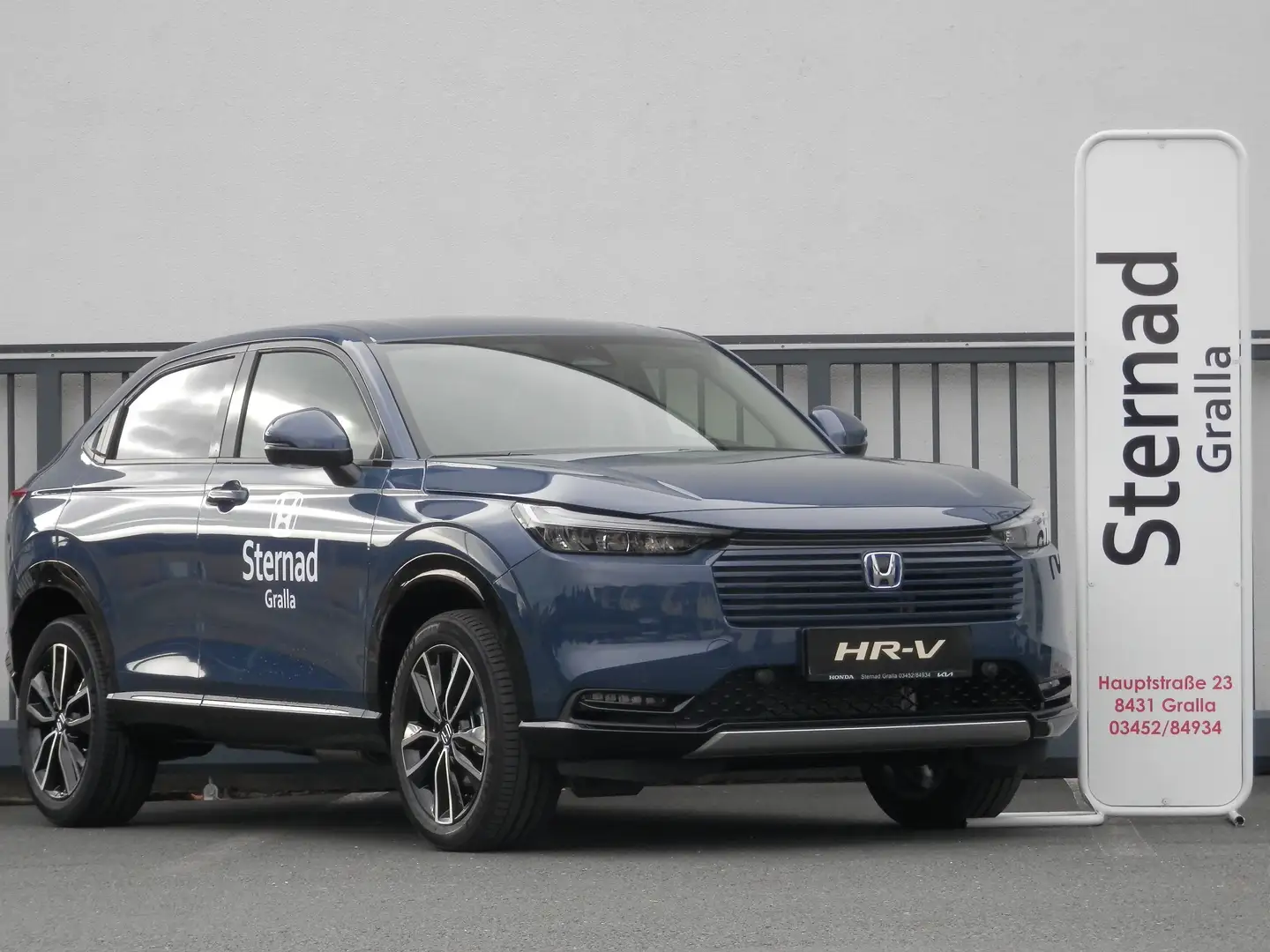 Honda HR-V HR-V 1,5 i-MMD Hybrid 2WD Advance Aut. Blau - 1