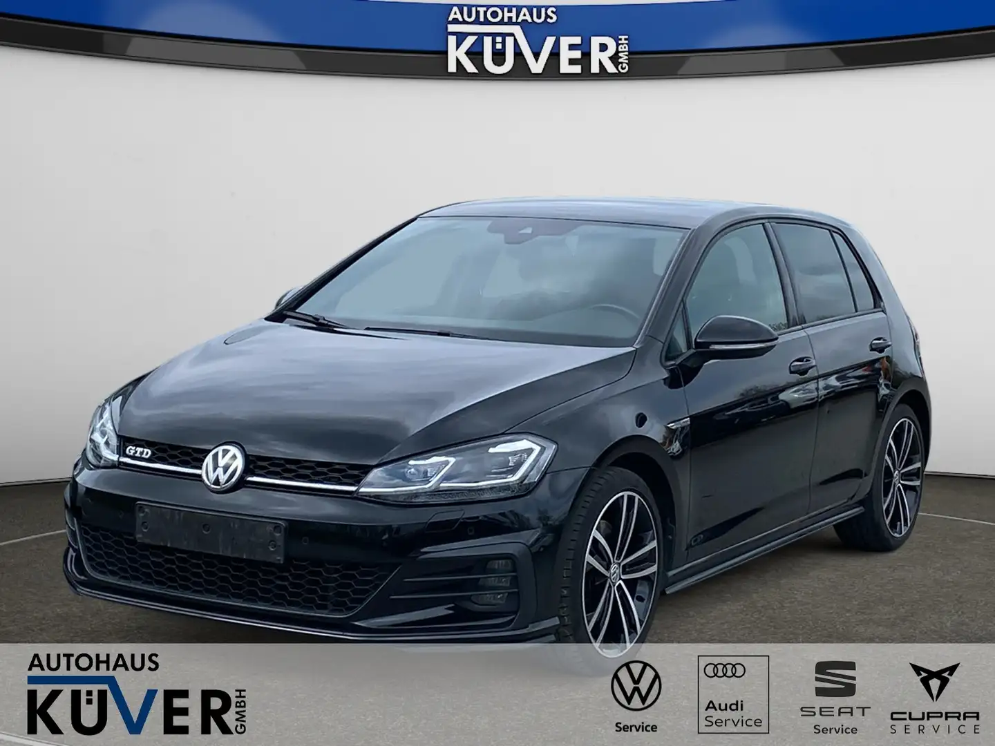 Volkswagen Golf GTD 2,0 TDI DSG Navi+ACC+LED+Shzg.+18´´ Fekete - 1