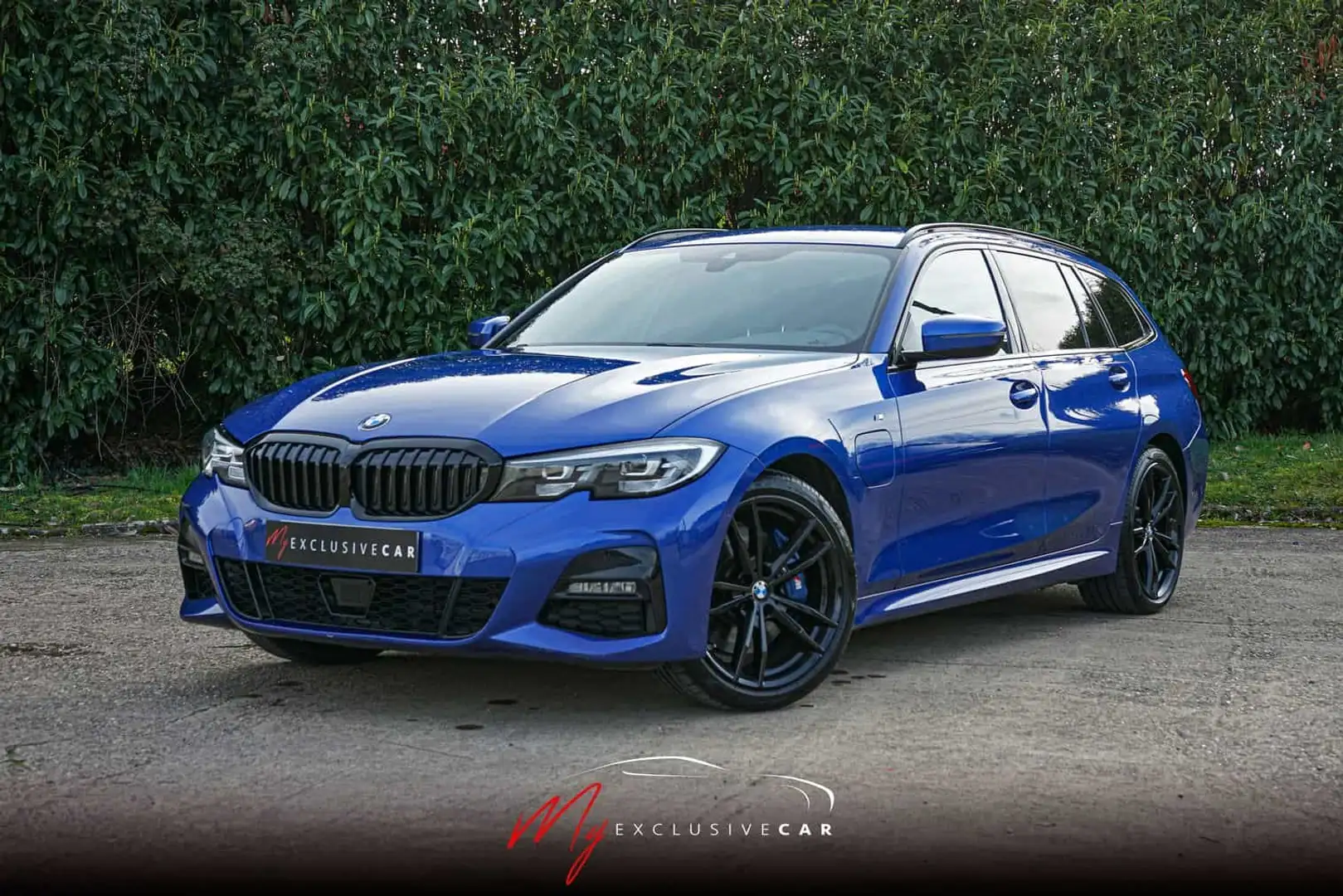 BMW 330 e Touring M Sport - 650 €/mois, Rév. 08/2024 Bleu - 1