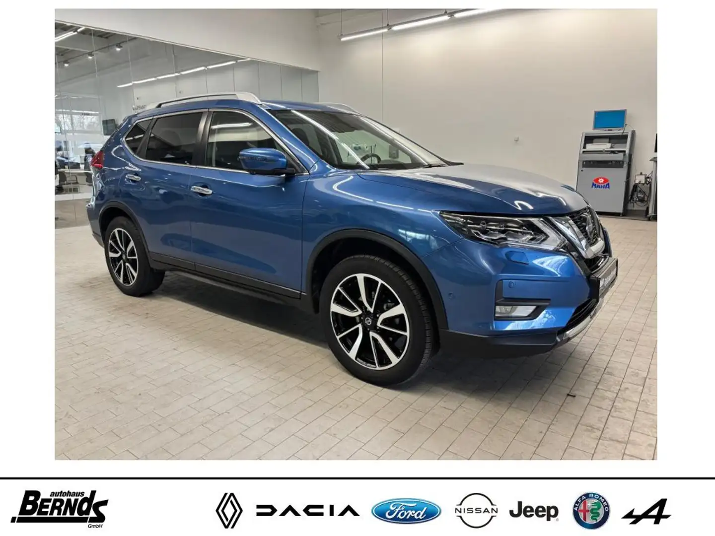 Nissan X-Trail 1.3 DIG-T DCT N-Connecta SHZ R-KAM NAVI PDC V+H Blau - 2