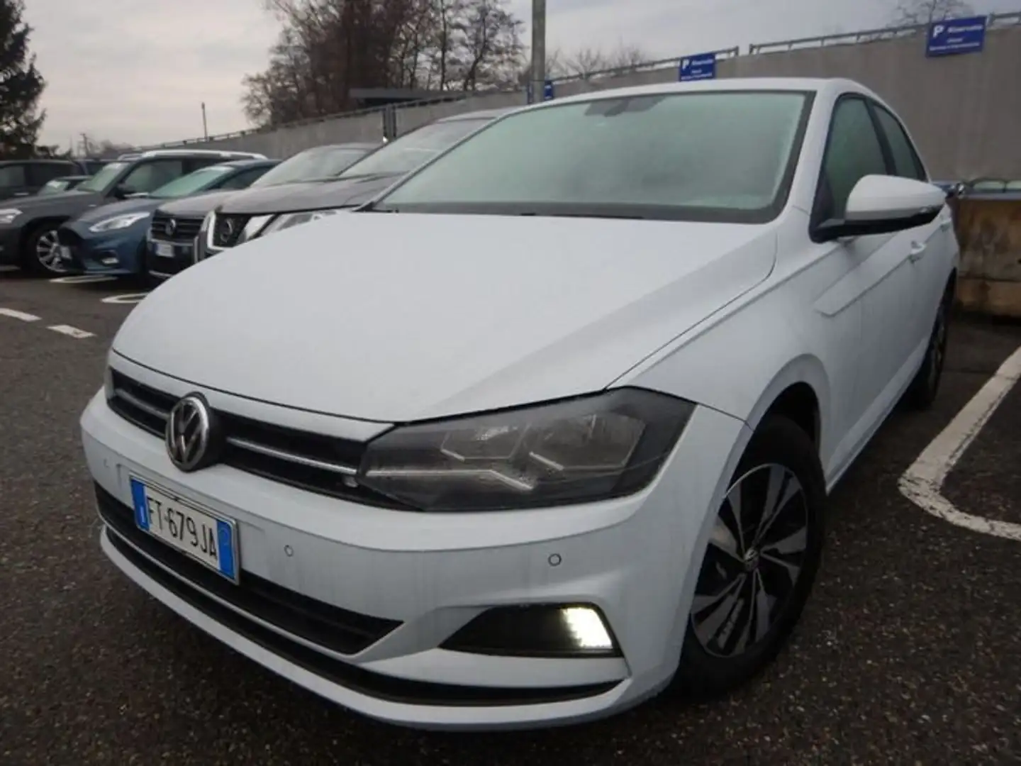 Volkswagen Polo Polo 5p 1.6 tdi Comfortline 80cv - targa FT679JA Wit - 2