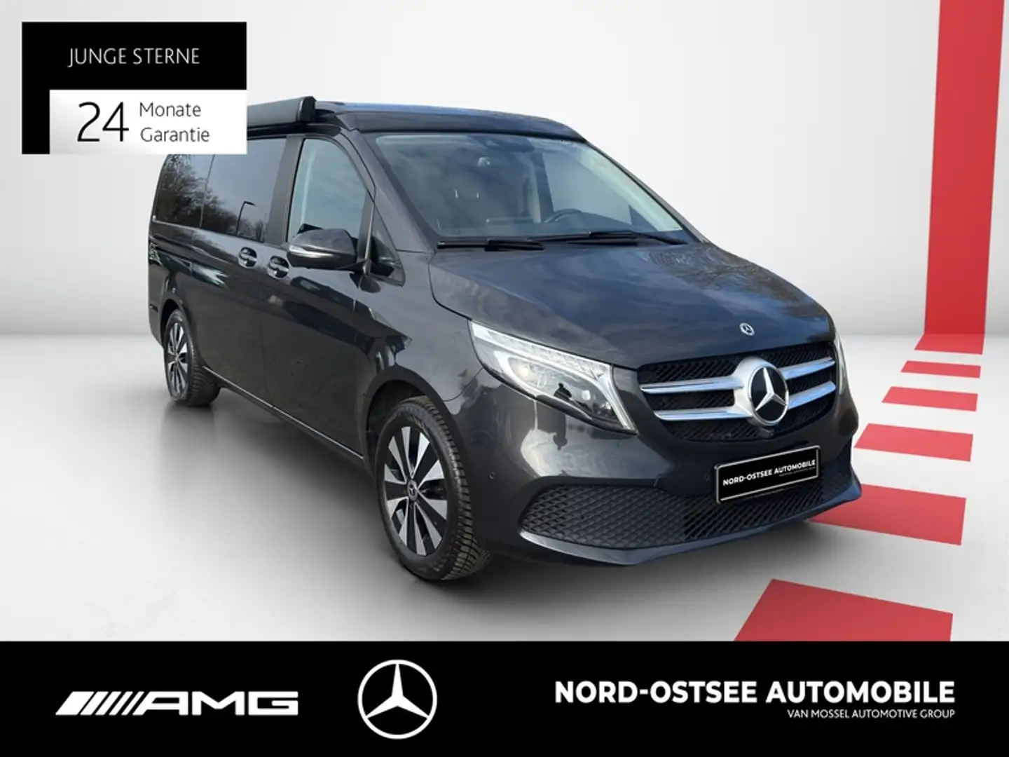 Mercedes-Benz Marco Polo V 250   LED 360° MARKISE DISTRONIC Gris - 2