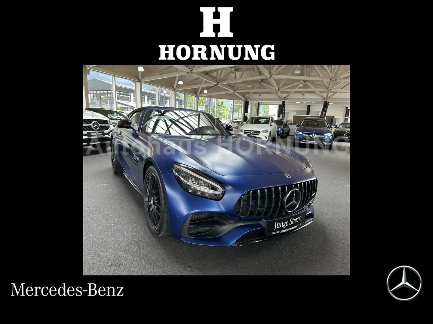 Mercedes-Benz AMG GT AMG GT Roadster NIGHT DISTRONIC MEMORY KEYL. KAM Blau - 1