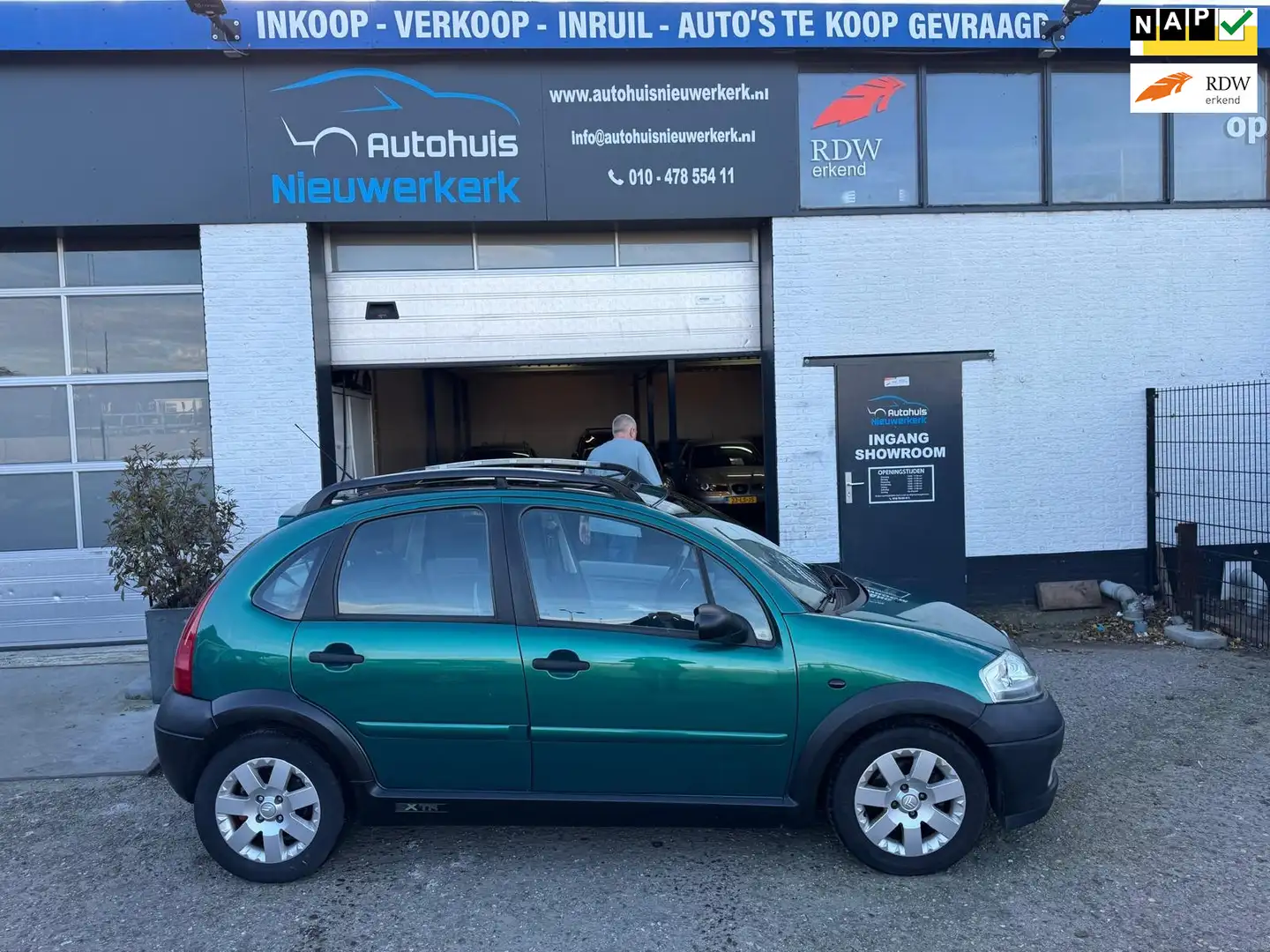 Citroen C3 1.6i-16V X-TR- Automaat- met Gereviseerde bak, Ond Groen - 1