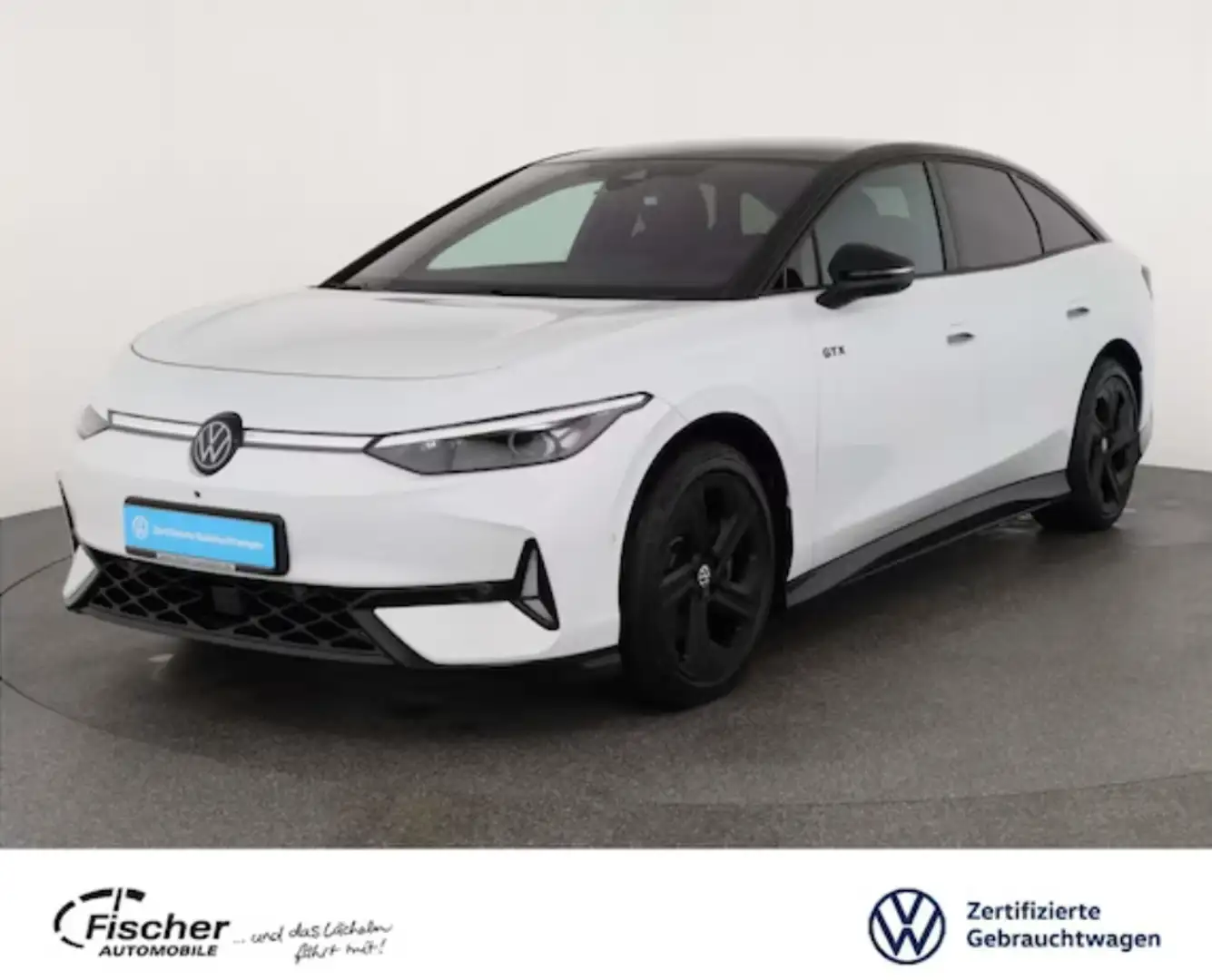 Volkswagen ID.7 Elektro GTX 86kWh NAV/LED/AHK/Wärmepumpe Weiß - 1