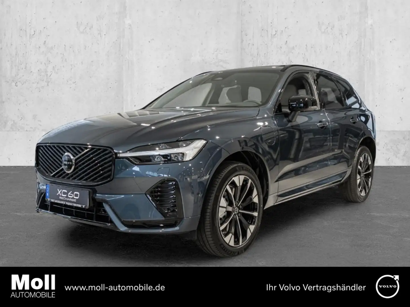 Volvo XC60 T8 AWD Plug-In Hybrid Ultra Dark AHK Akustikglas Azul - 1