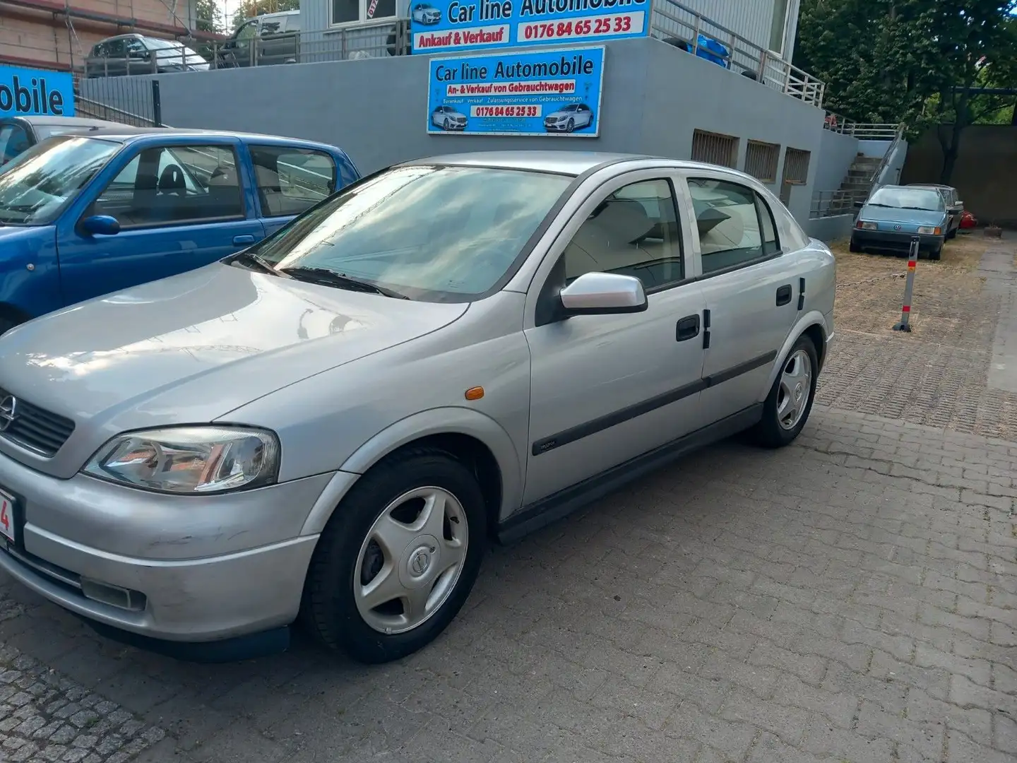 Opel Astra 1.6 EleganceTÜV NEU/Garantie 24 Argent - 2