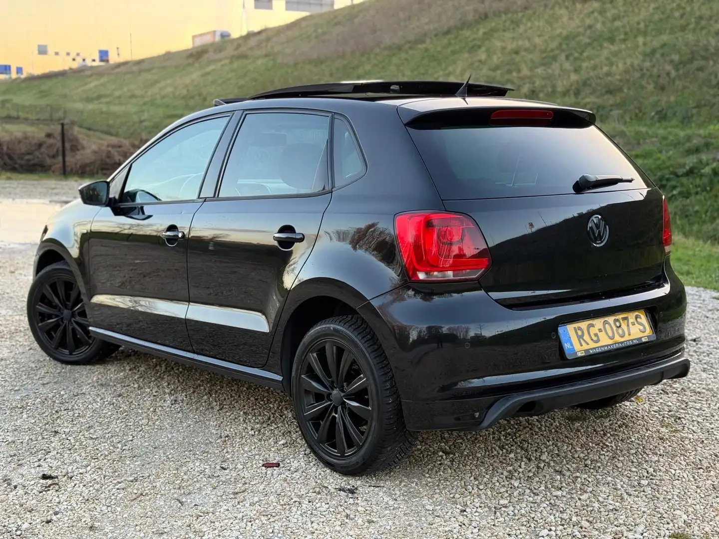 Volkswagen Polo 1.2-12V BlueMotion Comfortline|Pano Noir - 2