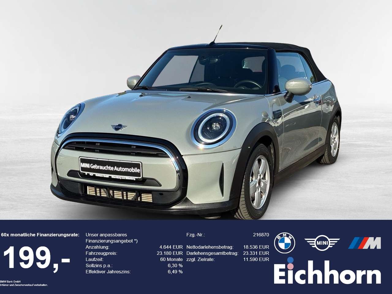 MINI Cooper Cabrio 2022 — *NAVI.LM.PDC.LED-SW*