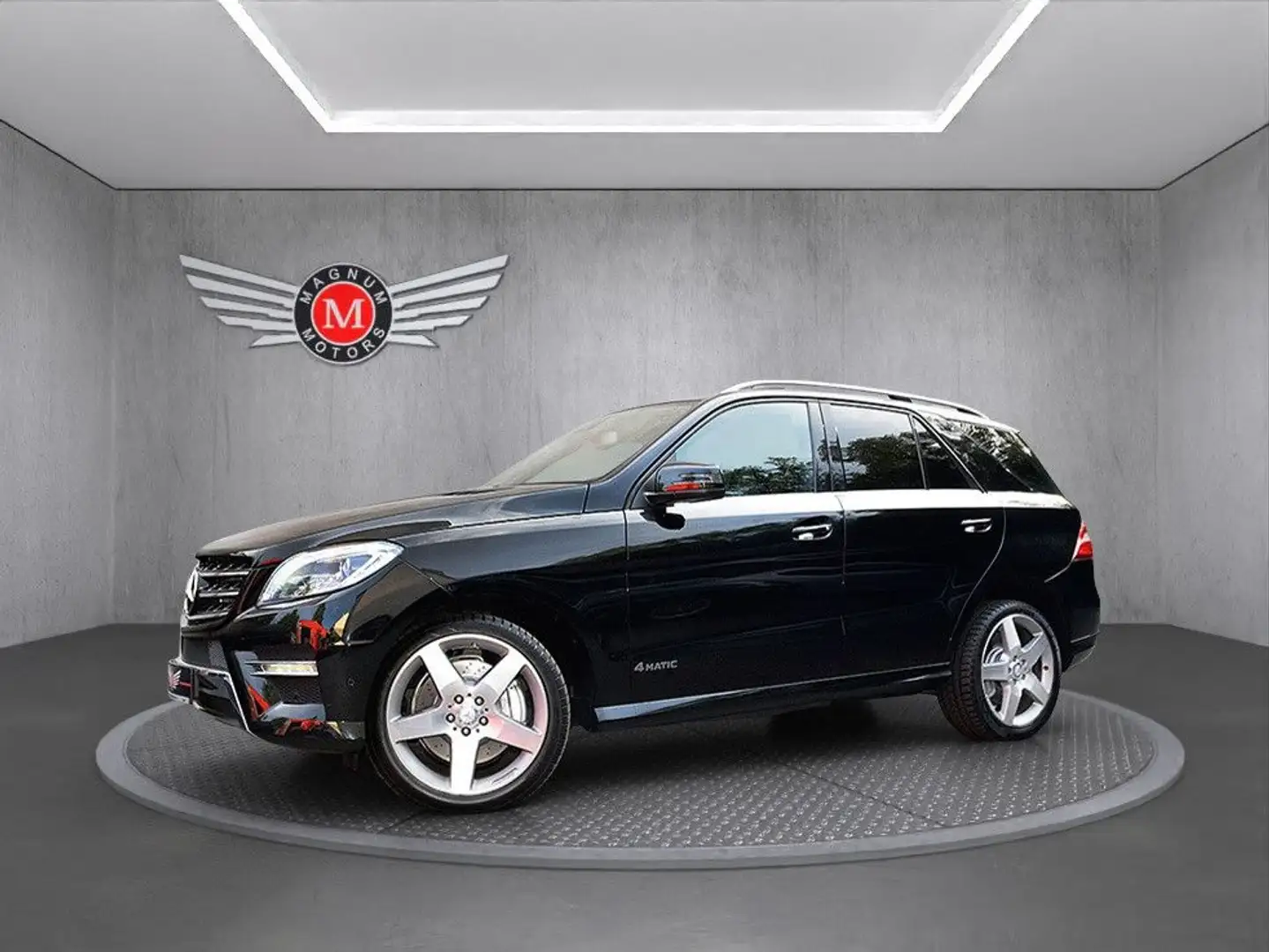 Mercedes-Benz ML 350 CDI V6 AMG *Navi*Schieb.*Leder*Xenon*AHK* Noir - 2