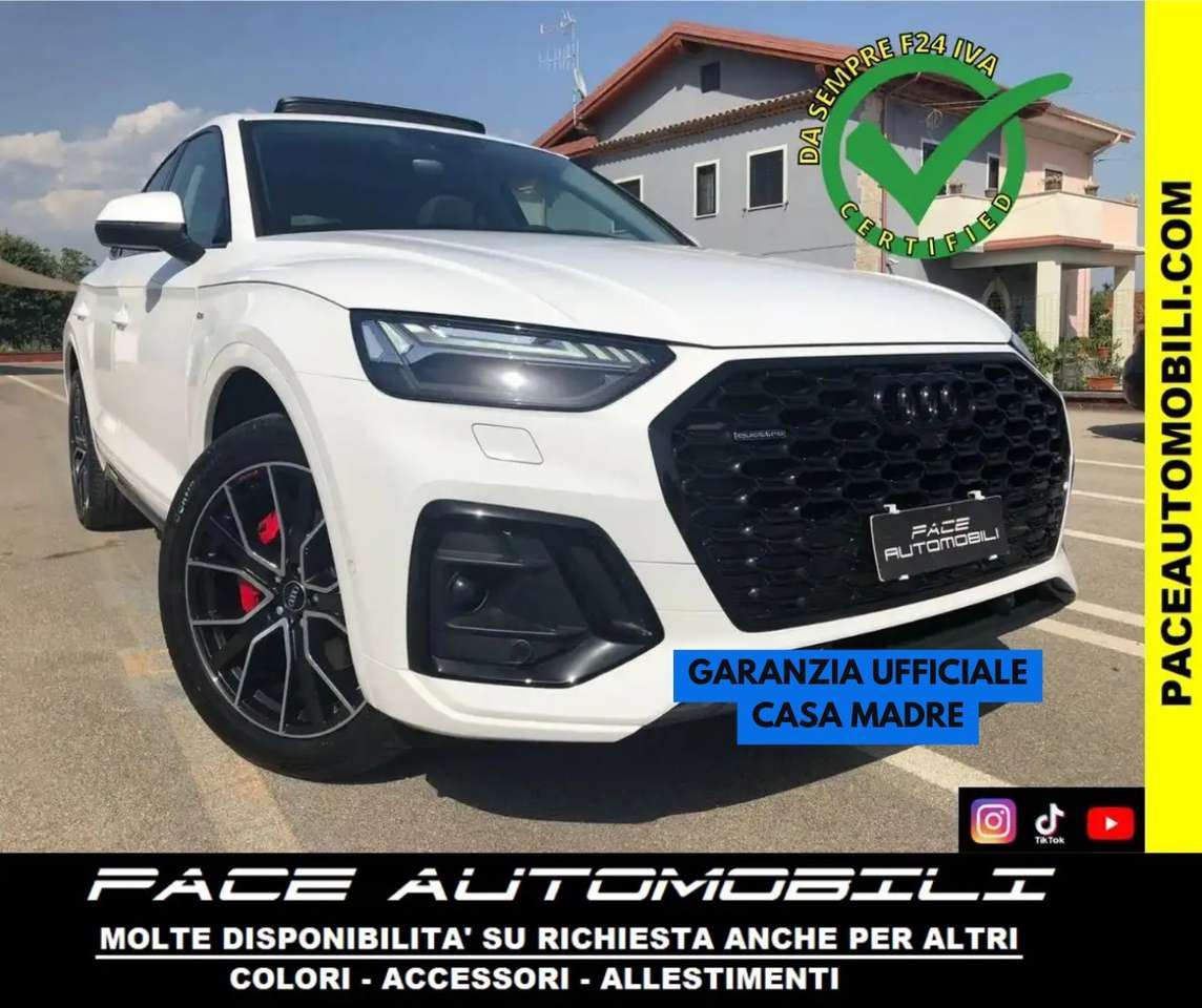 Audi Q5 40D SPB SPORTBACK TETTO SLINE S-LINE BLACK PACK