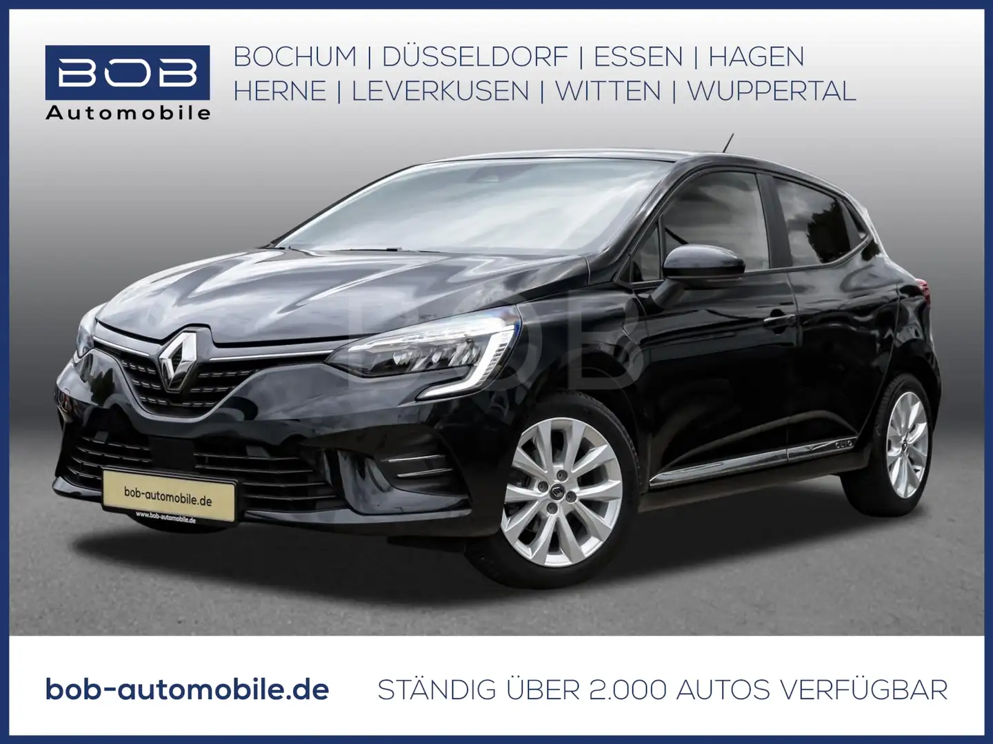 Renault Clio 5 EXPERIENCE TCe 90 KLIMA NAVI SHZ PDC Schwarz - 1
