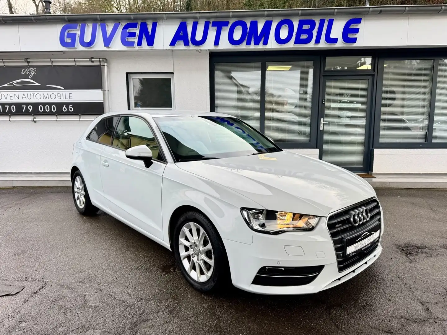 Audi A3 2.0 TDI qua ACC SIDE LANE KEYLESS AHK STANDHZ Білий - 2