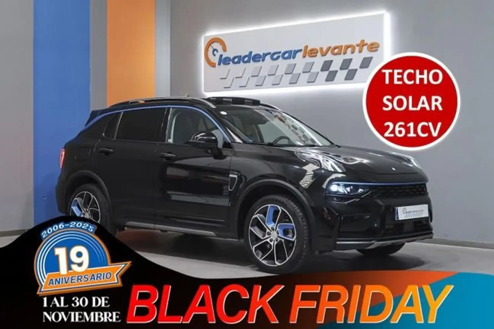 Lynk & Co 01 1.5 PHEV 6.6 KW 261CV Negro - 1