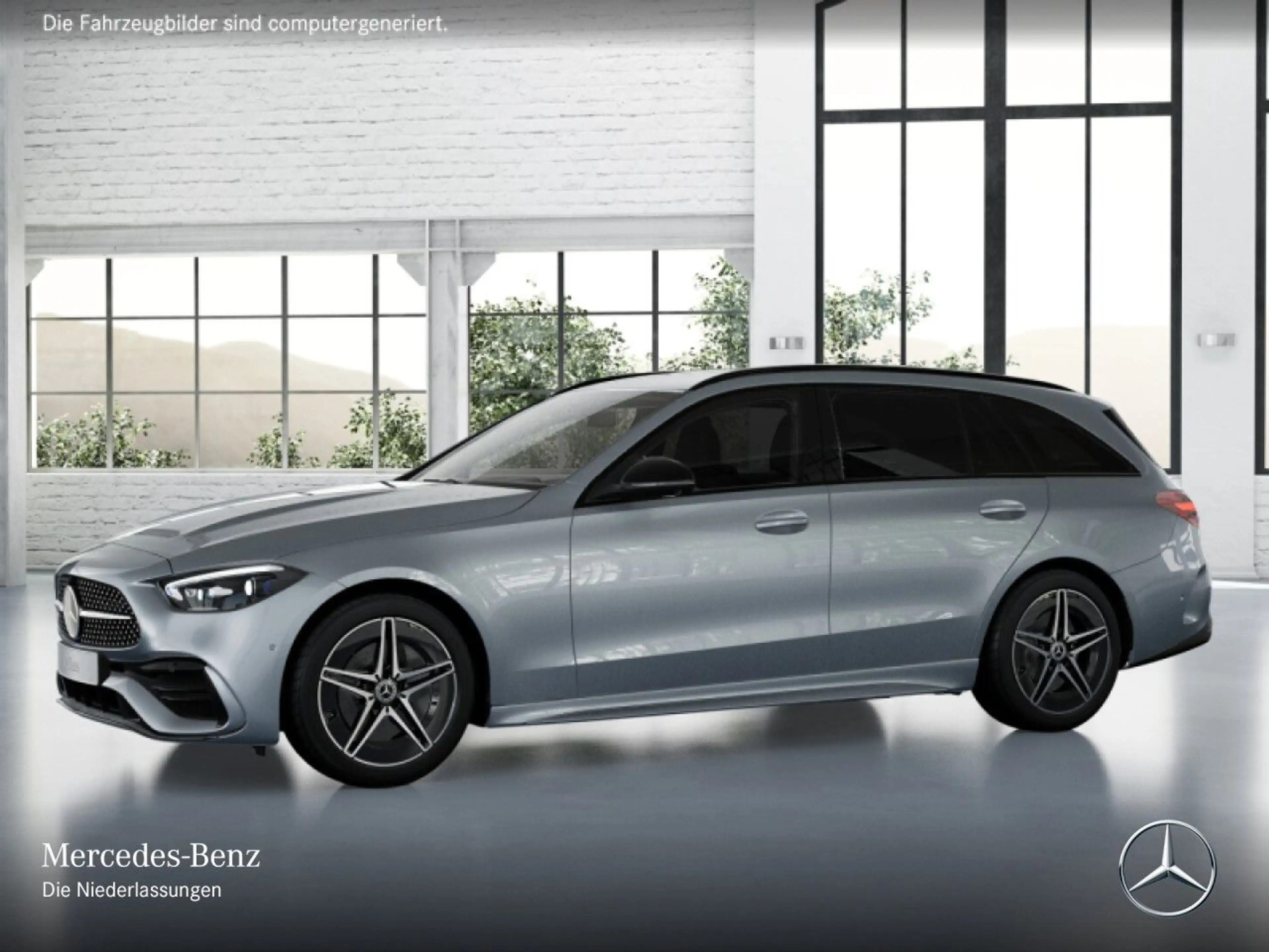 Mercedes-Benz C 300 T AMG+NIGHT+360+KEYLESS+9G — photo 3