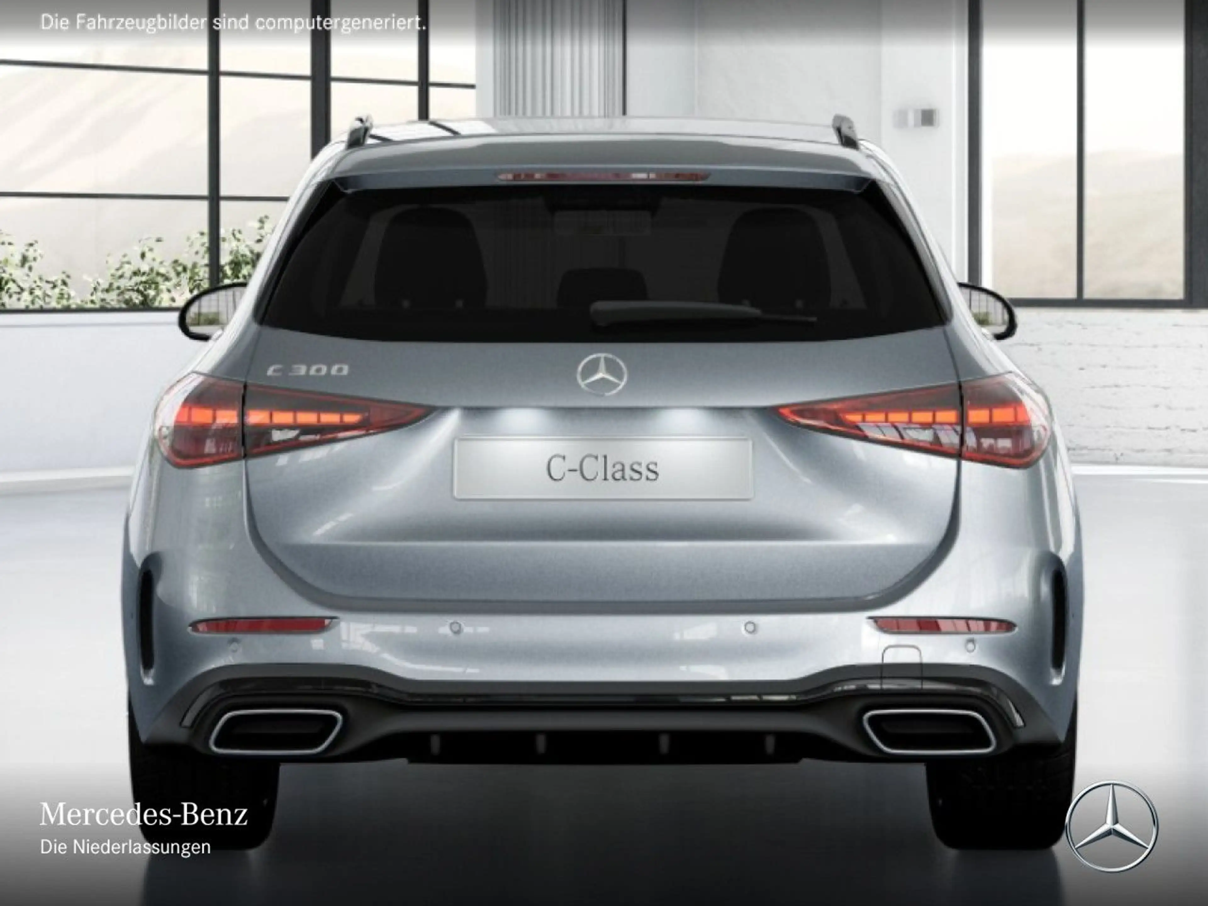 Mercedes-Benz C 300 T AMG+NIGHT+360+KEYLESS+9G — photo 9