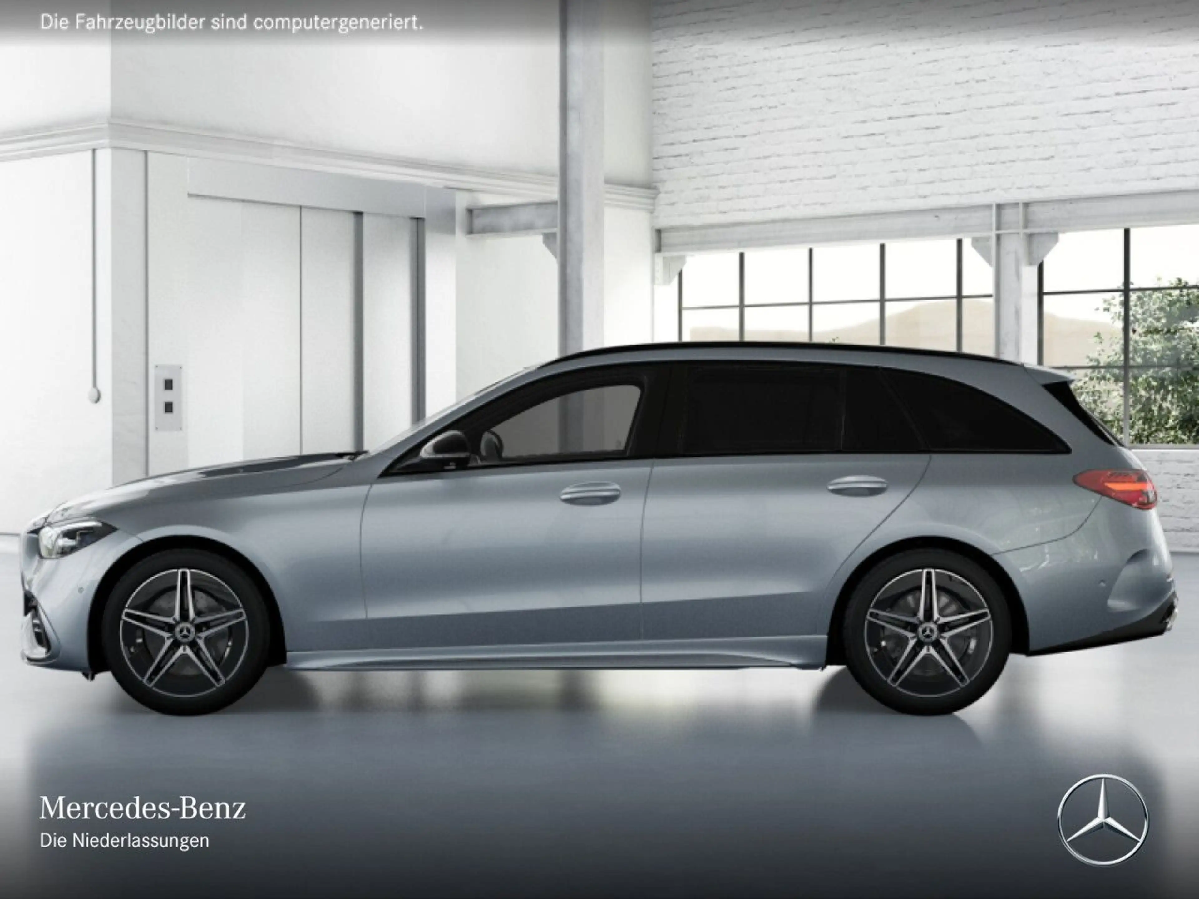 Mercedes-Benz C 300 T AMG+NIGHT+360+KEYLESS+9G — photo 6