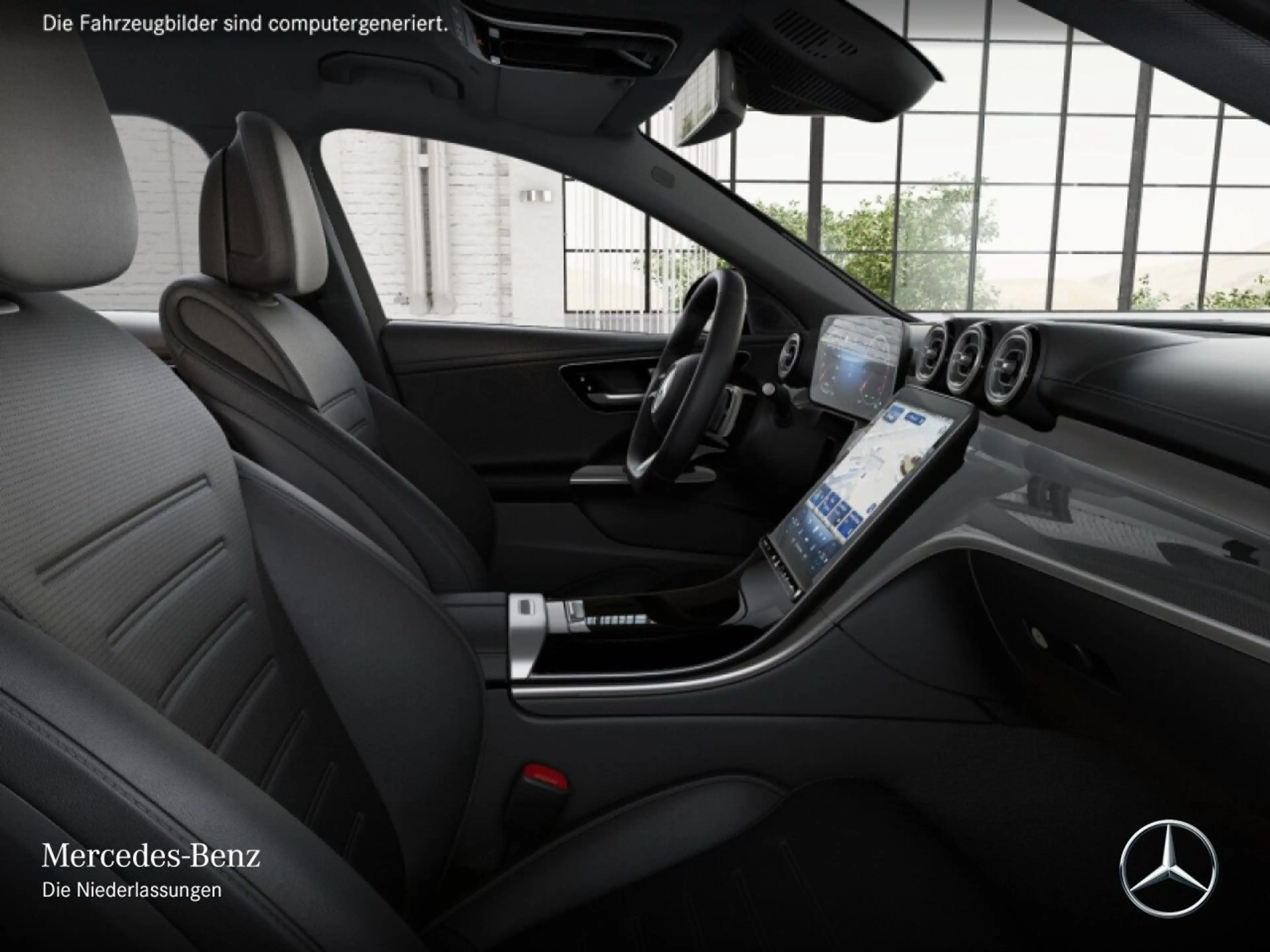 Mercedes-Benz C 300 T AMG+NIGHT+360+KEYLESS+9G — photo 12