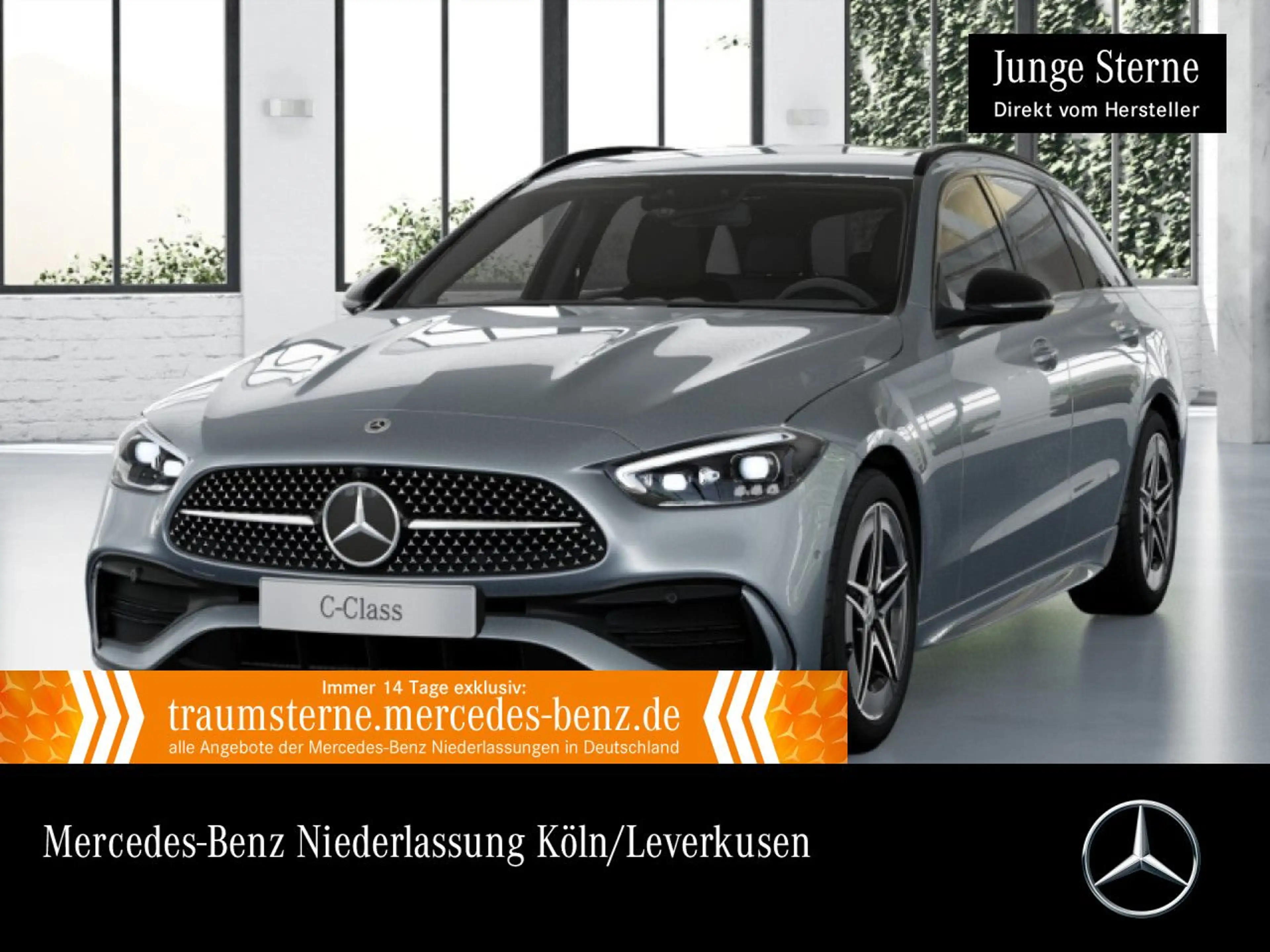Mercedes-Benz C 300 T AMG+NIGHT+360+KEYLESS+9G