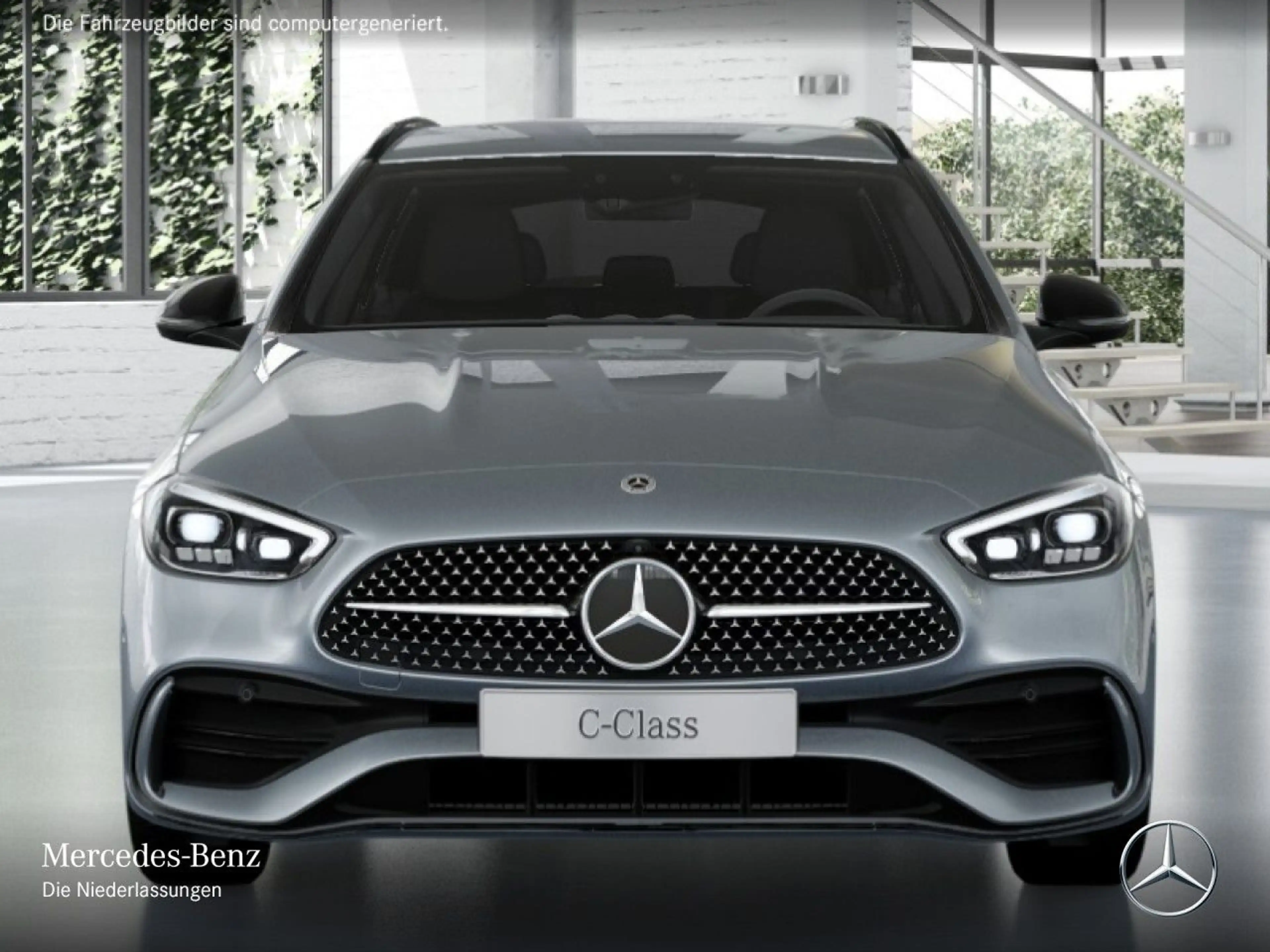 Mercedes-Benz C 300 T AMG+NIGHT+360+KEYLESS+9G — photo 8