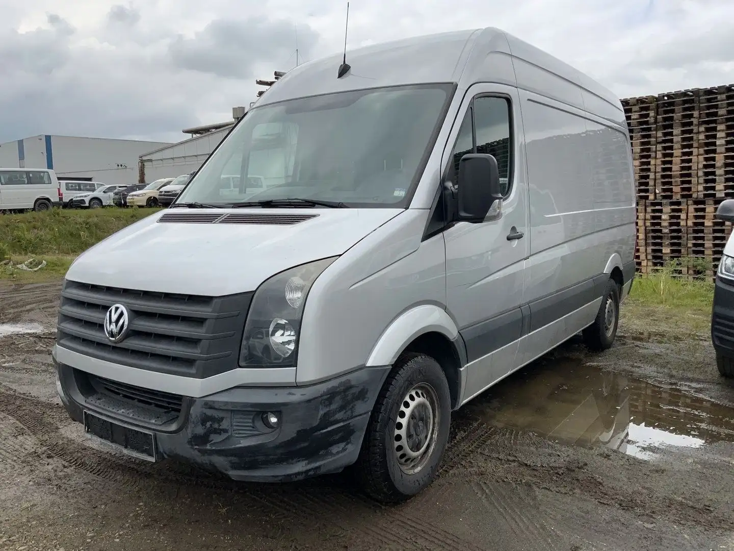 Volkswagen Crafter Kasten 30 mittel L2H2 Hochdach Gümüş rengi - 1