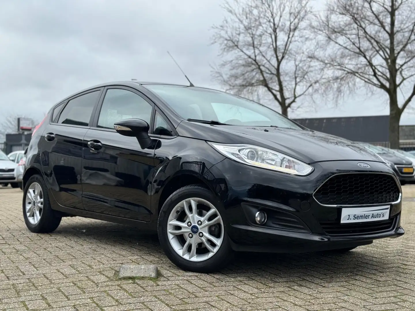 Ford Fiesta 1.0 Style Ultimate AIRCO LED STOELVERW. NETTE AUTO Zwart - 2