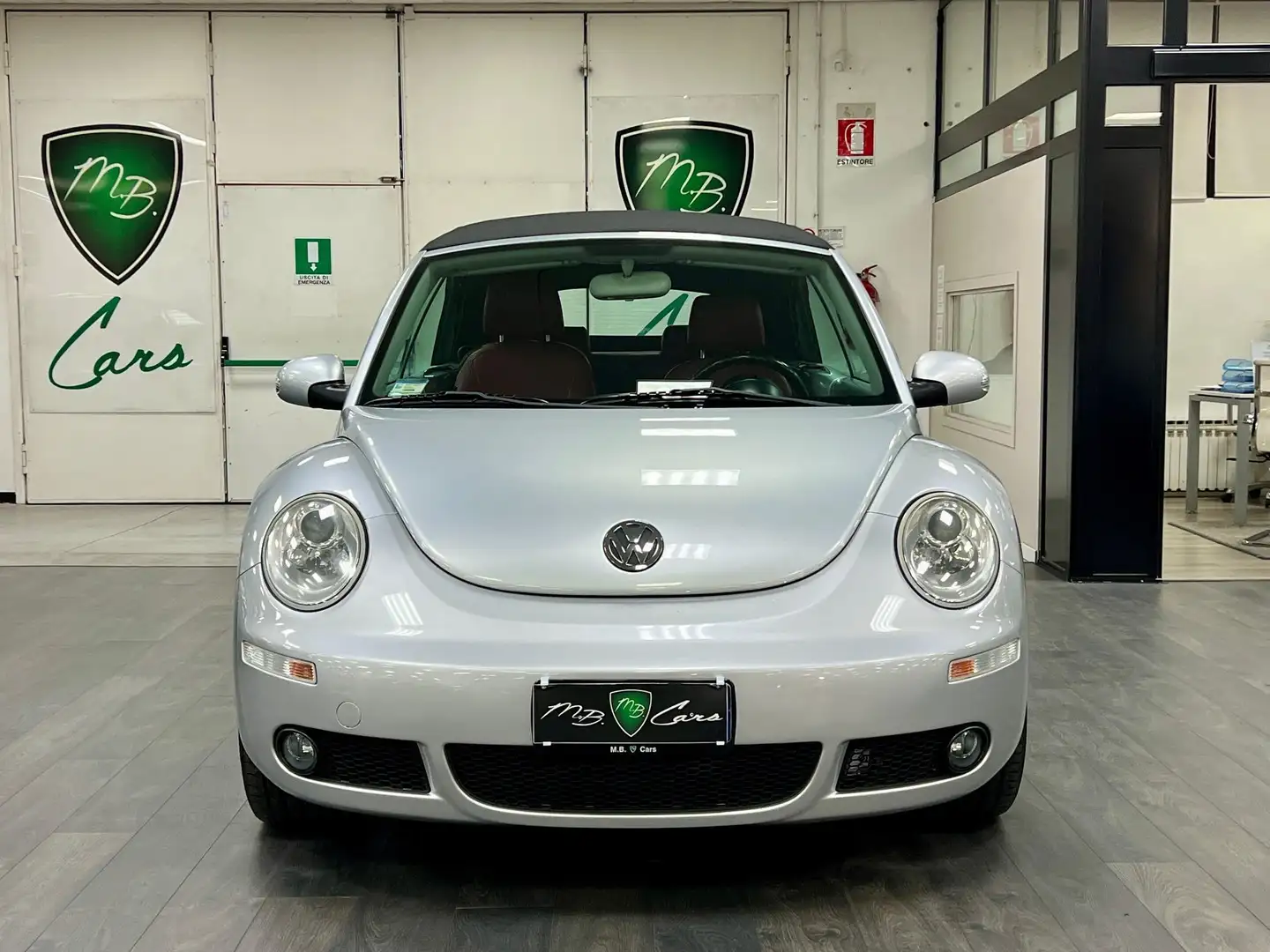 Volkswagen New Beetle Cabrio 1.8 turbo + KM CERTIFICATI + Grau - 2