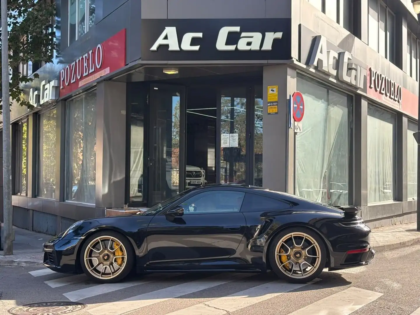 Porsche 911 Turbo S Azul - 1