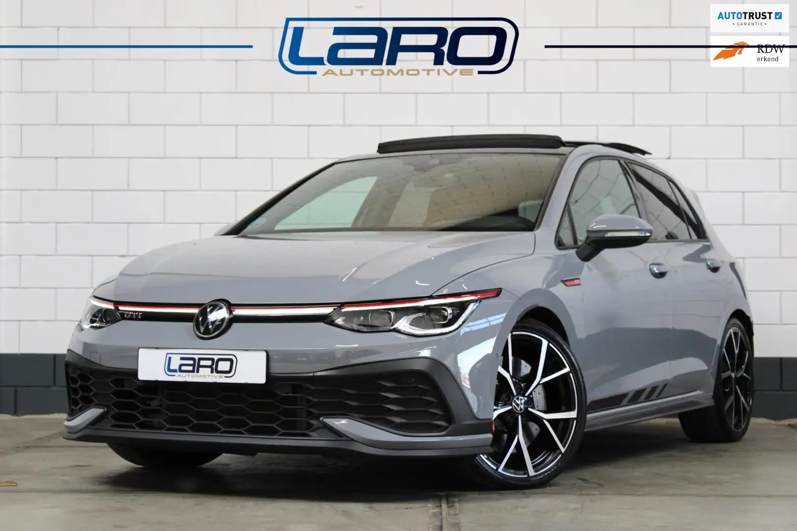 Volkswagen Golf GTI 2.0 TSI Clubsport | Pano IQ.Lights Nurburg Fabriek Grijs - 1