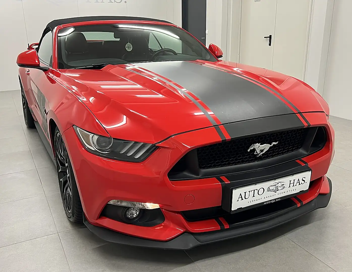 Ford Mustang 5,0 Ti-VCT V8 GT Cabrio Aut. *Remus Abgasanlage* Rot - 2