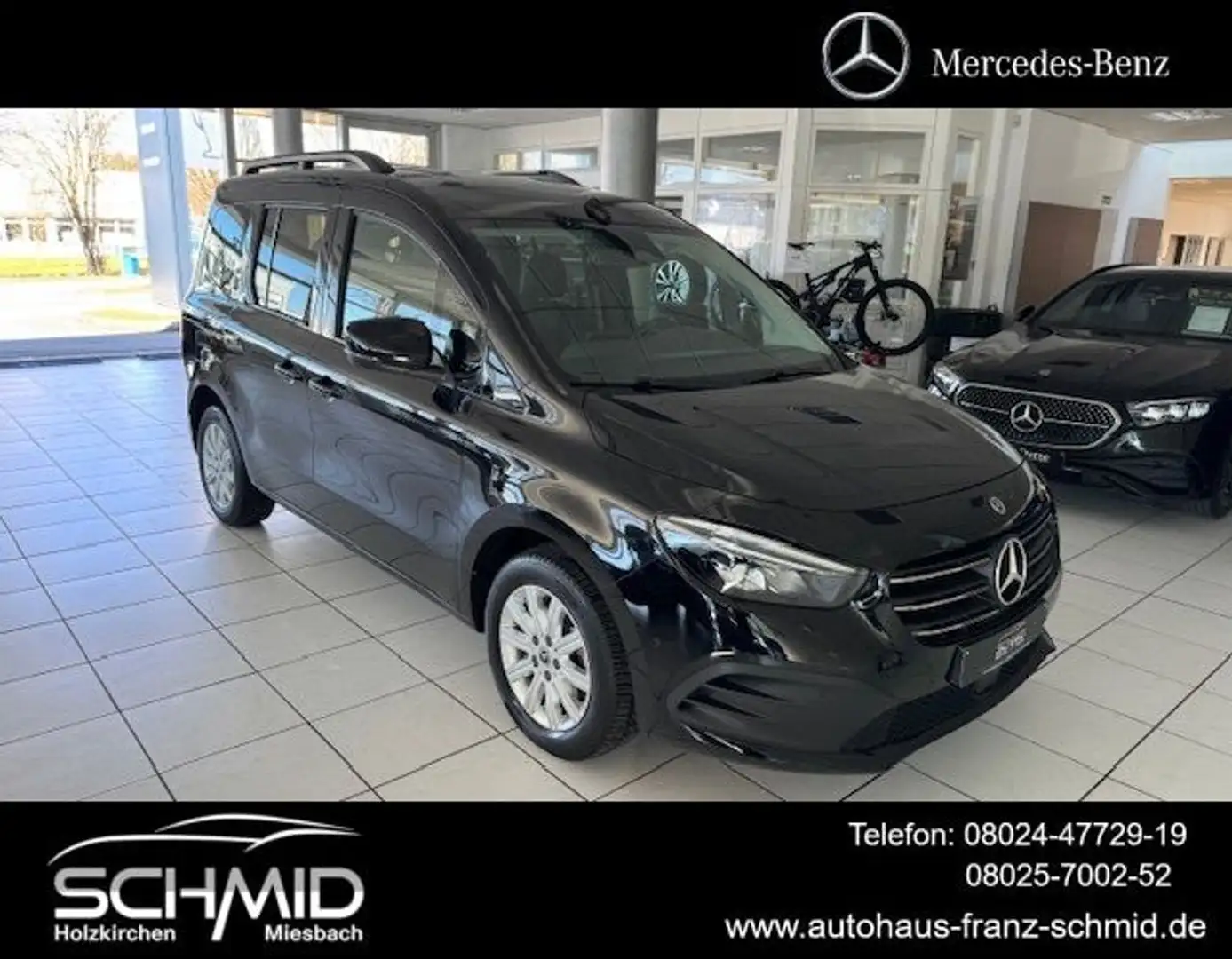 Mercedes-Benz T-Class T 180 d PROGRESSIVE LED MBUX RFK KLIMAAUTO PDC Schwarz - 1