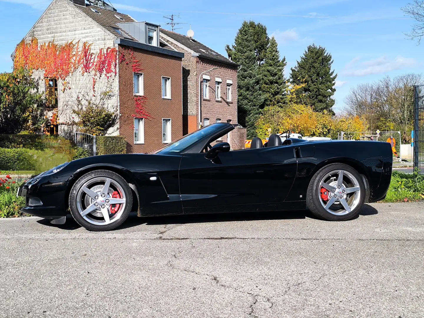Corvette C6 Convertible Cabrio 6 Gang Automatik, Unfallfrei, Deutsche Erst Schwarz - 1