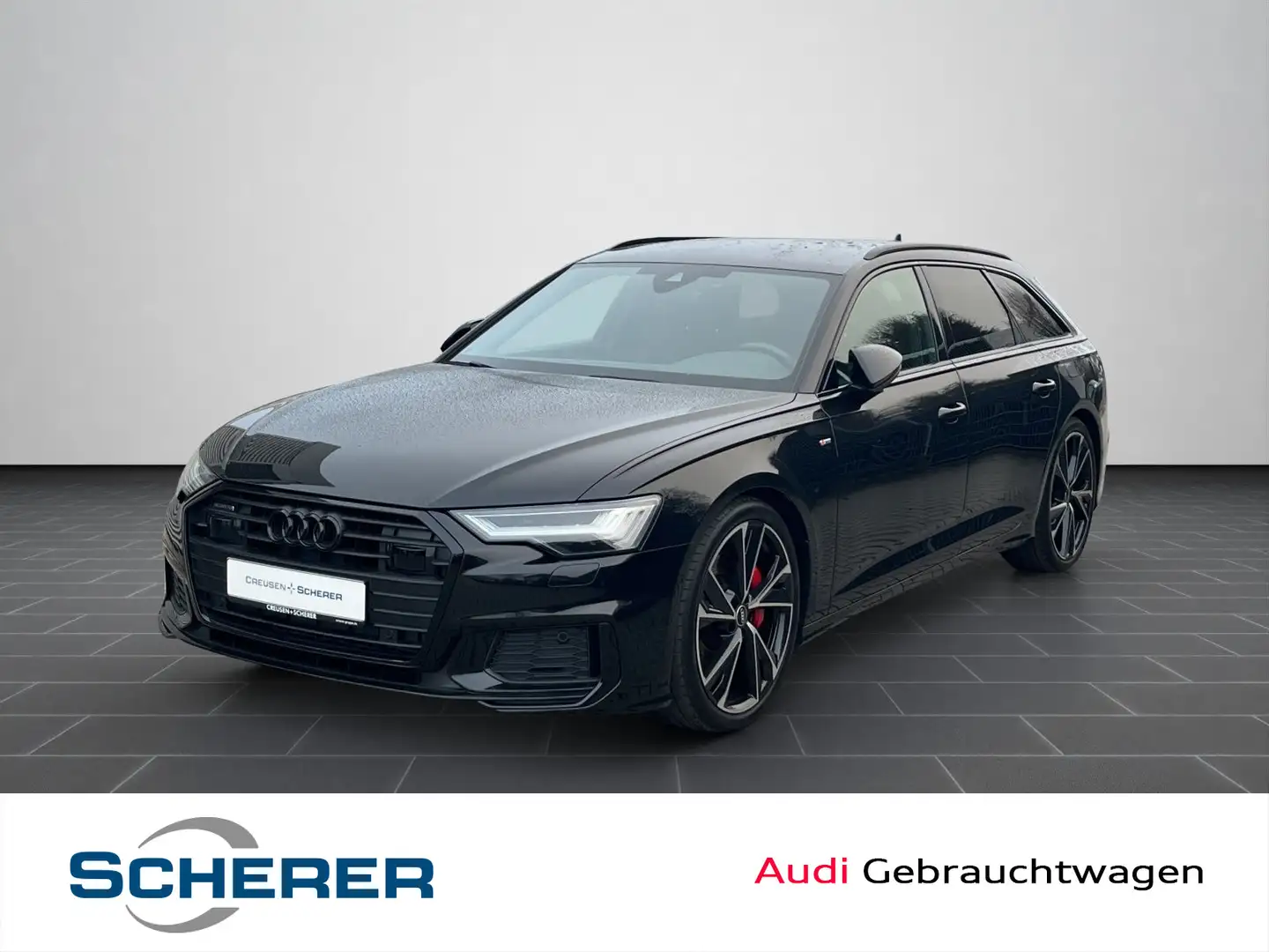 Audi A6 55 TFSIe S tronic quattro S line RFK NA Schwarz - 1