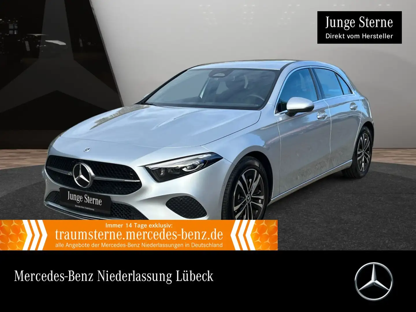 Mercedes-Benz A 200 PROGRESSIVE+MULTIBEAM+KAMERA+TOTW+7G Silber - 1