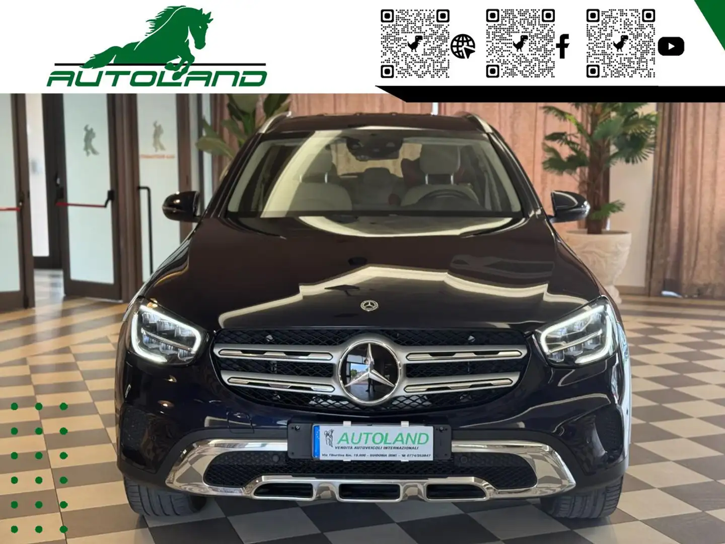 Mercedes-Benz GLC 300 de 4Matic EQ-Power Executive 194CV Crono Tagliandi Blauw - 2