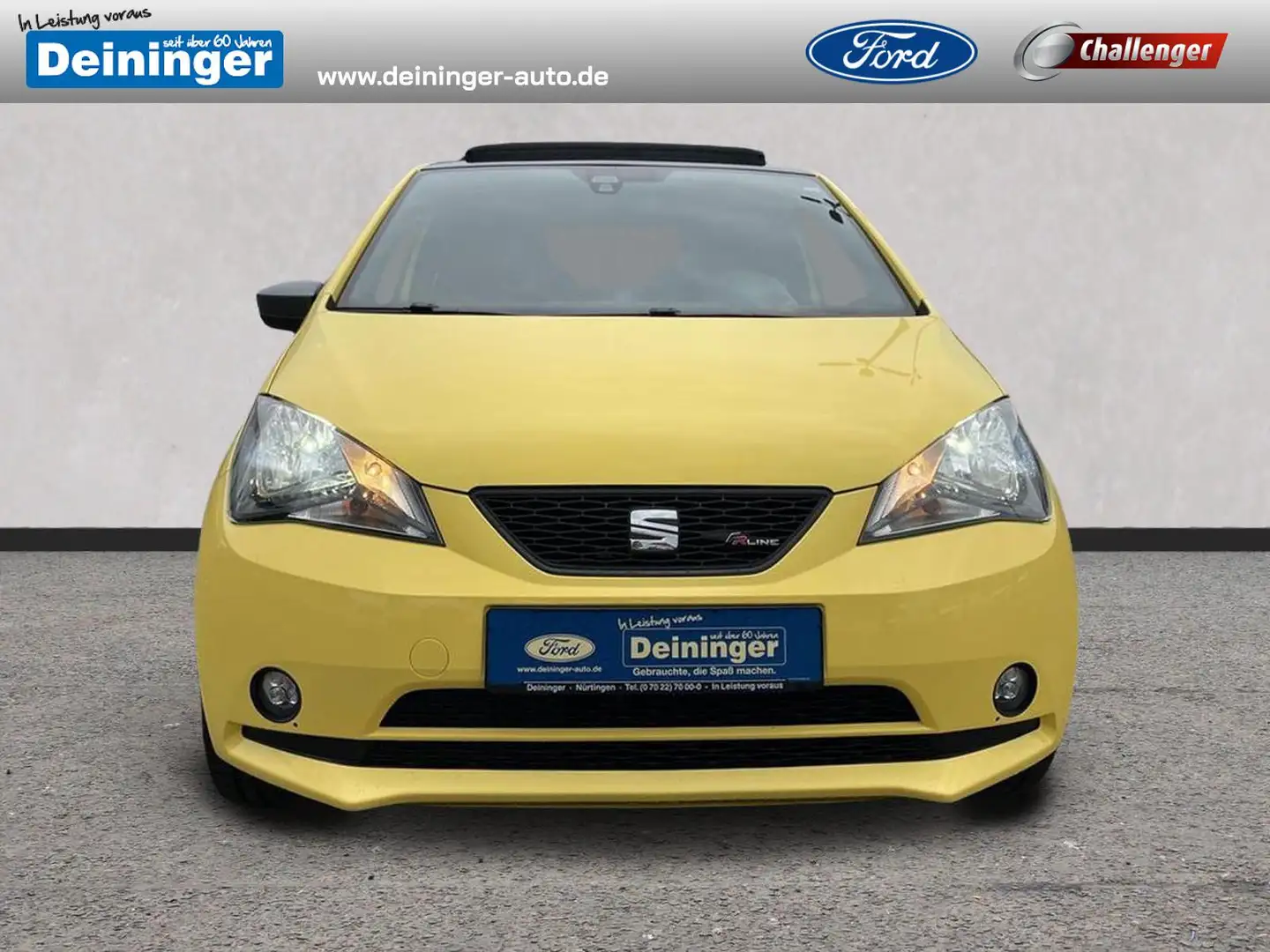SEAT Mii 1.0 l FR-Line KLIMA RADIO-CD-PLAYER MP3 EASY-FLEX/ Gelb - 1