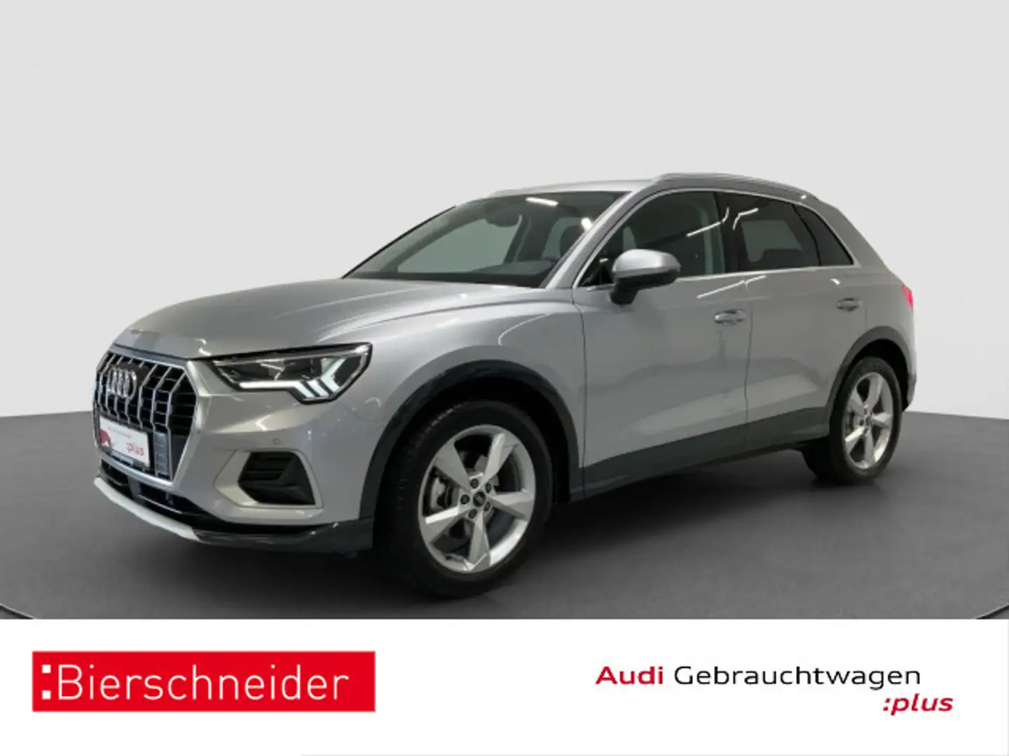 Audi Q3 35 TFSI advanced AHK LED ACC NAVI SHZ Silber - 1