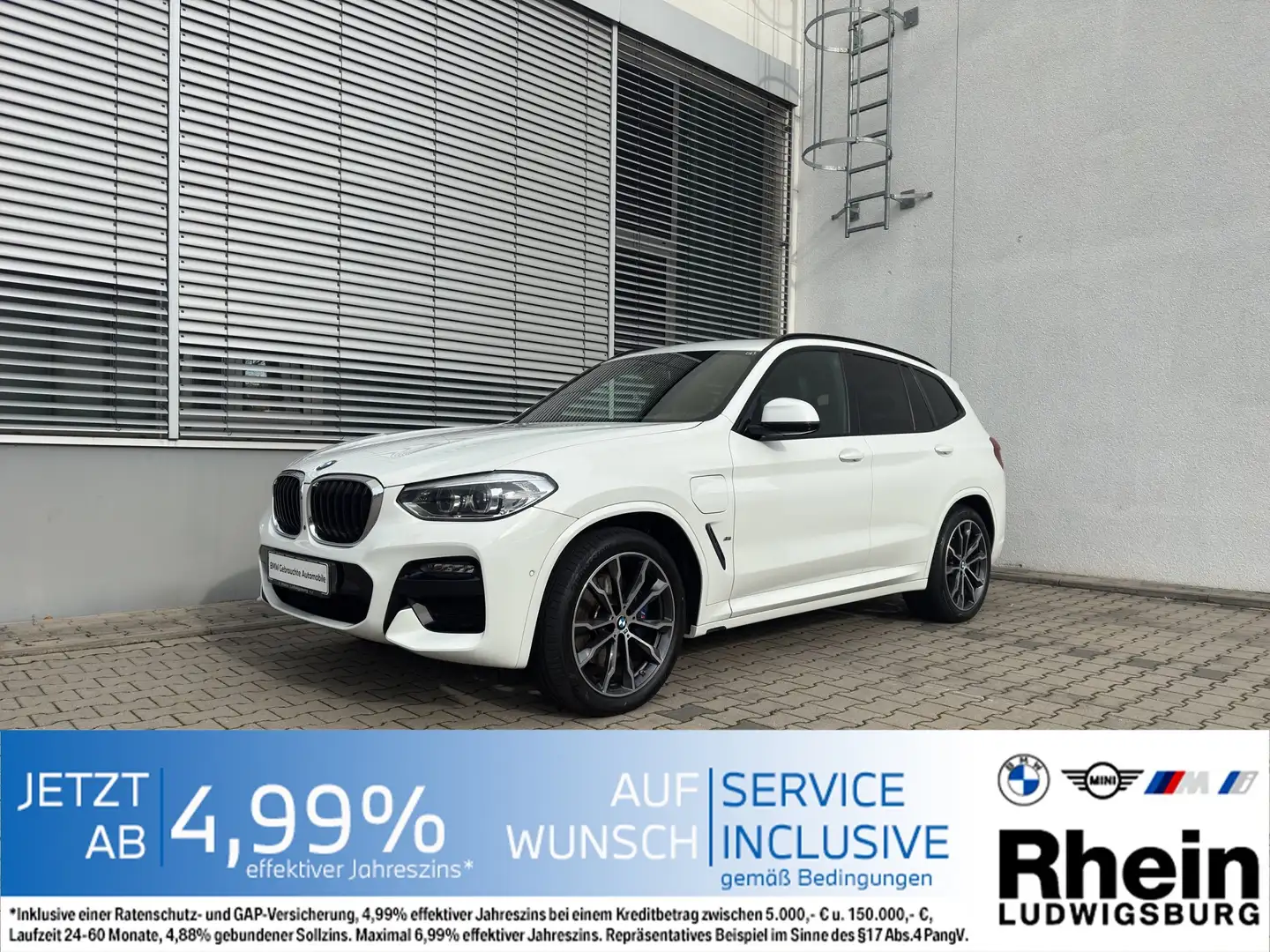 BMW X3 xDrive30e iPerformance M Sport Weiß - 1