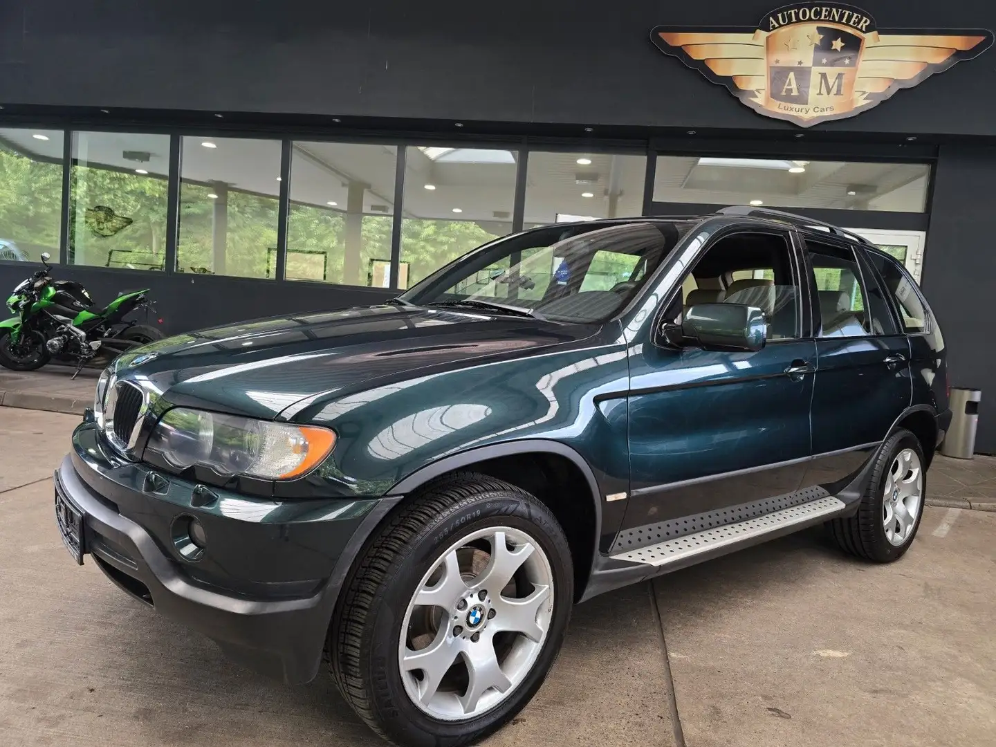 BMW X5 3.0i SPORT LEDER/NAVI/CD/LM-AW Grün - 1